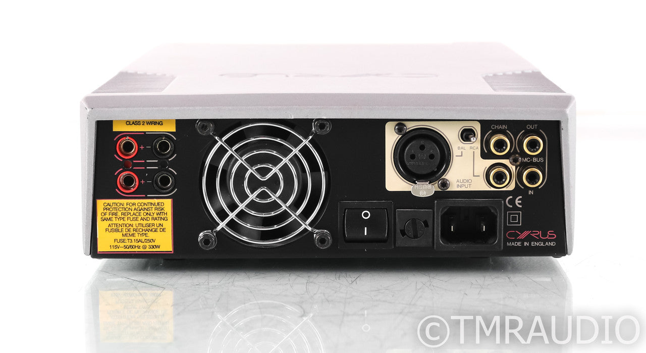 Cyrus Audio Mono X Power Mono Power Amplifier; Single; Silver