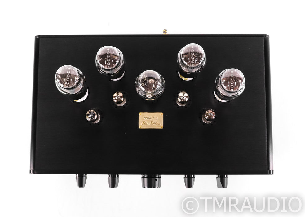 Woo Audio WA33 Elite Edition Tube Headphone Amplifier; WA-33; Black