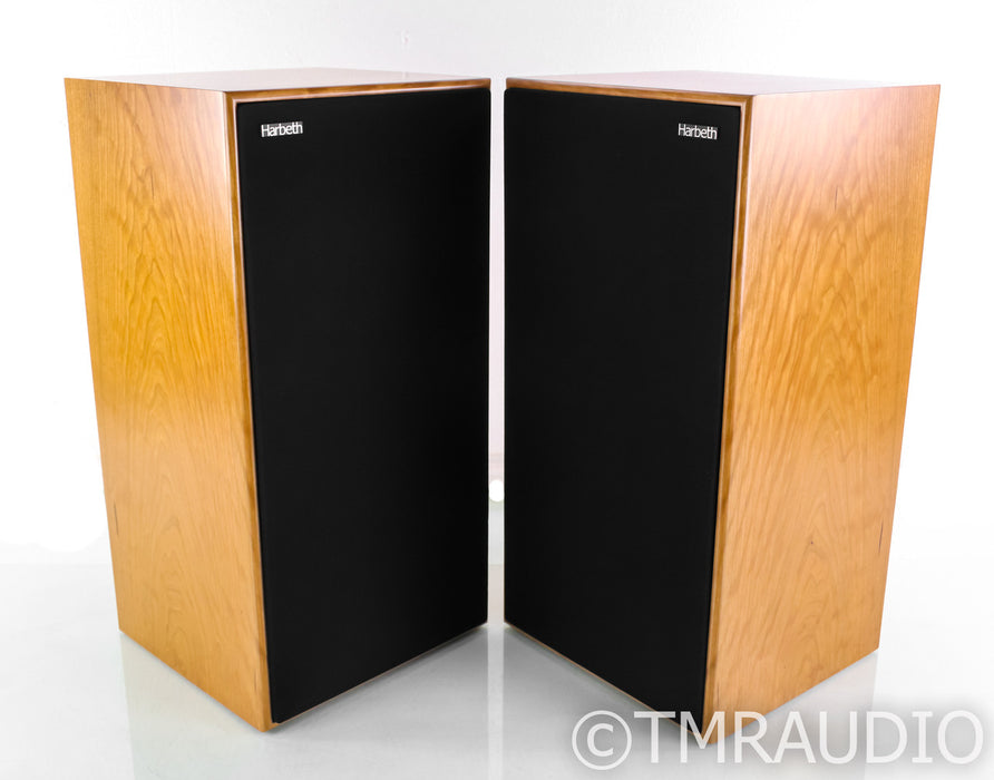 Harbeth Super HL5 Plus XD Bookshelf Speakers; Cherry Pair