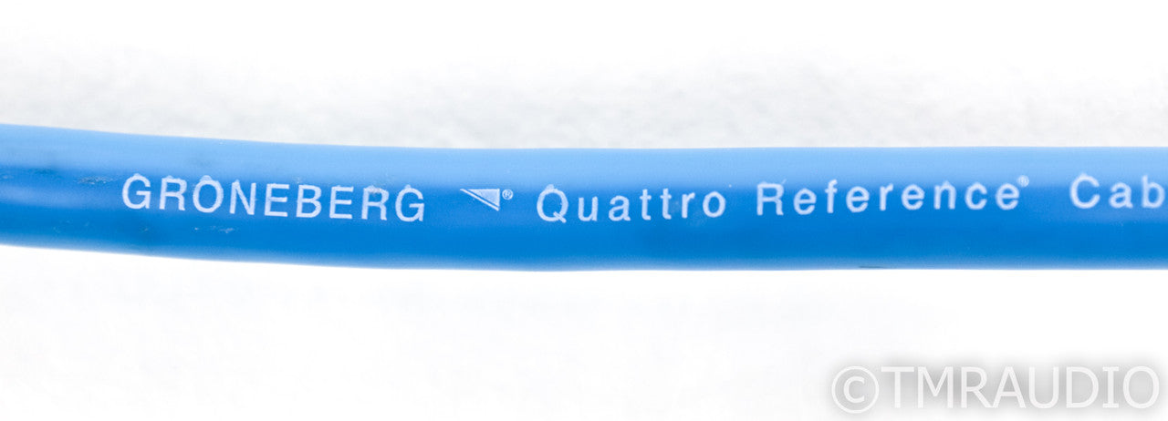Groneberg Quatro Reference RCA Cables; 1.5m Interconnect Pair