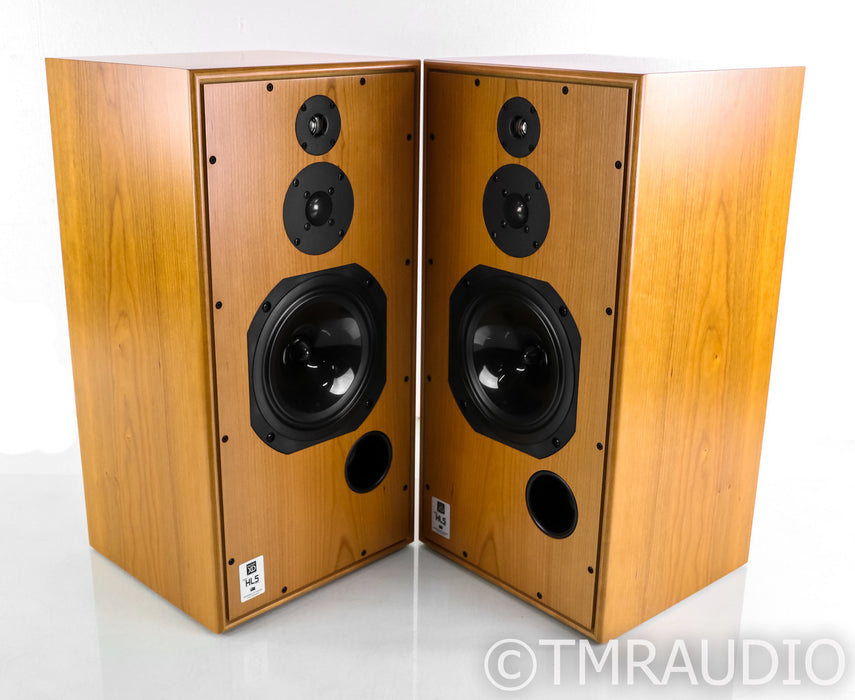 Harbeth Super HL5 Plus XD Bookshelf Speakers; Cherry Pair