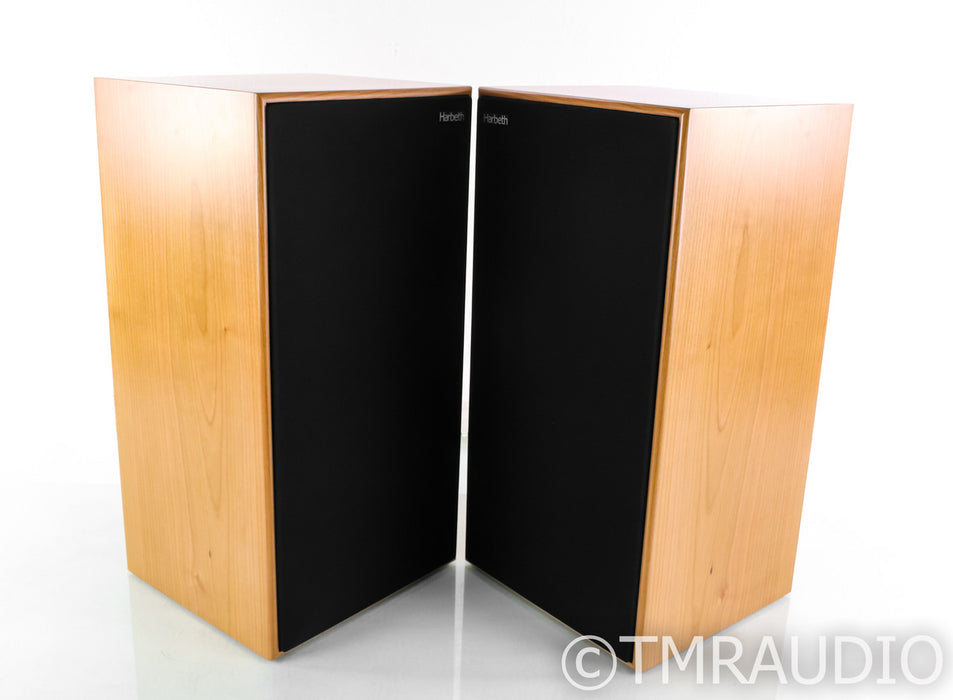 Harbeth Super HL5 Plus XD Bookshelf Speakers; Cherry Pair