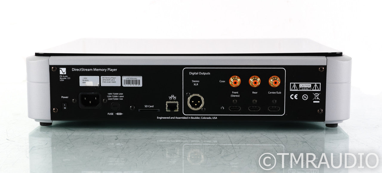 PS Audio DirectStream Memory Player SACD / CD Transport; DMP; Remote (Used)