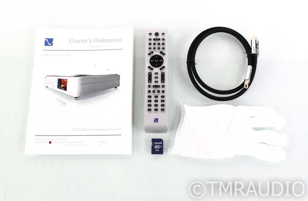 PS Audio DirectStream Memory Player SACD / CD Transport; DMP; Remote (Used)