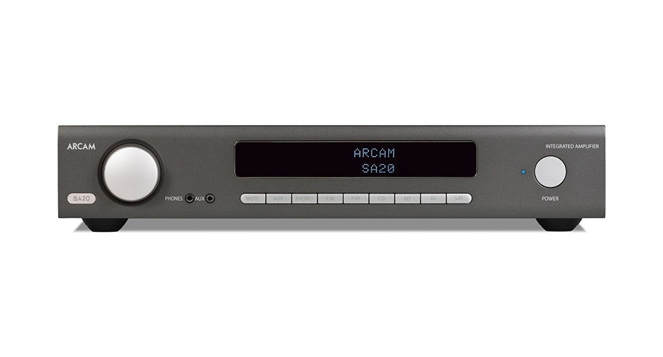 Arcam SA20 Stereo Integrated Amplifier; Remote; Black; MM Phono; (New)