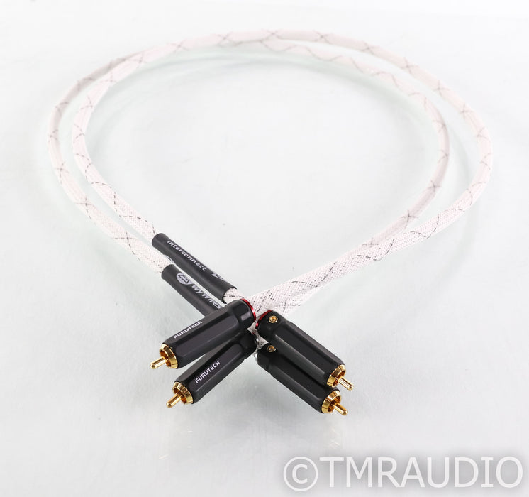 WyWires Platinum Series RCA Cables; 1m Pair Interconnects