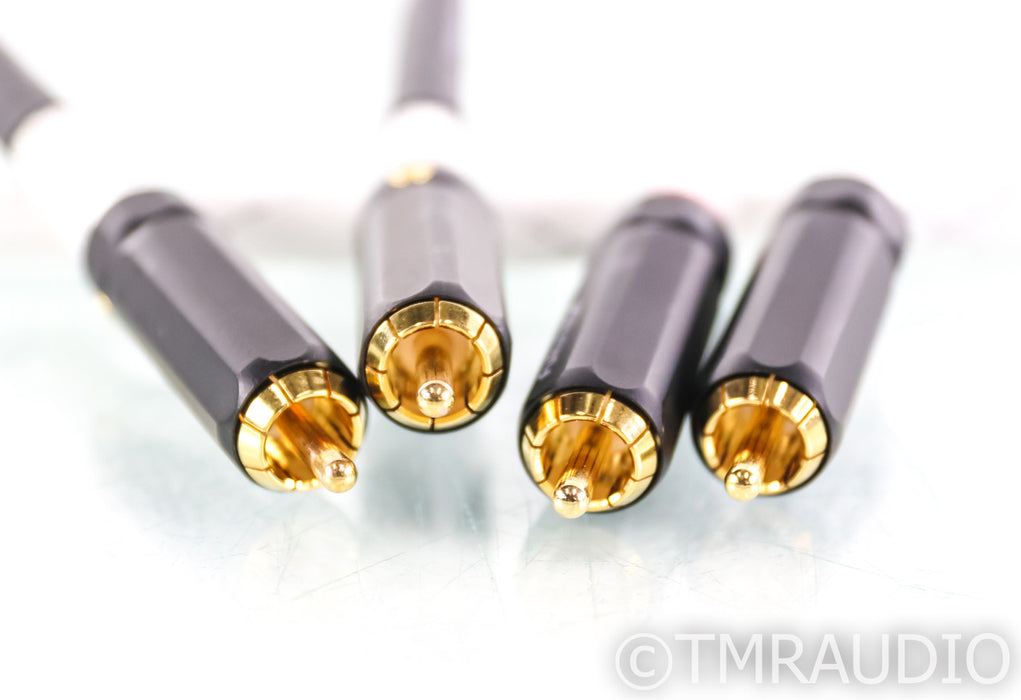 WyWires Platinum Series RCA Cables; 2m Pair Interconnects
