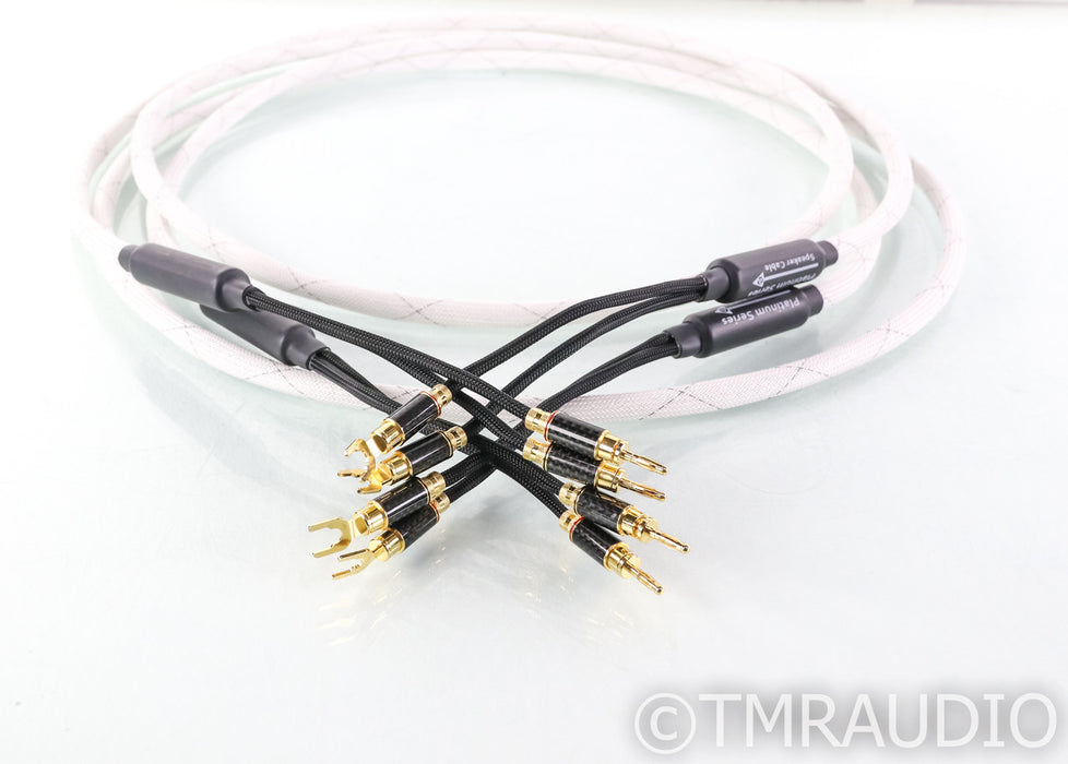 WyWires Platinum Speaker Cables; 3m Pair