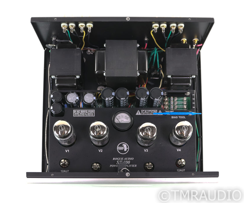 Rogue Audio ST-100 Stereo Tube Power Amplifier; ST100 (New Tubes)