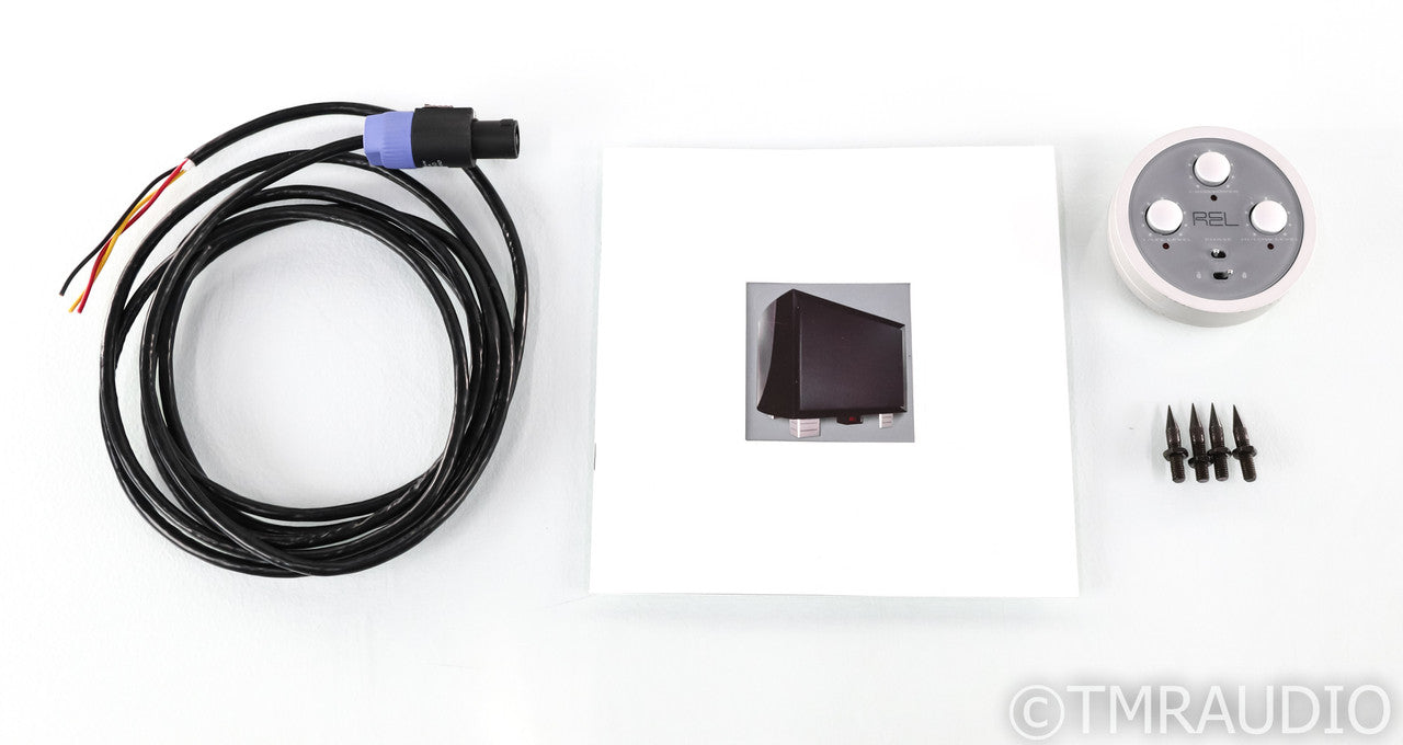 REL Gibraltar G1 12" Powered Subwoofer; Piano Black; G-1