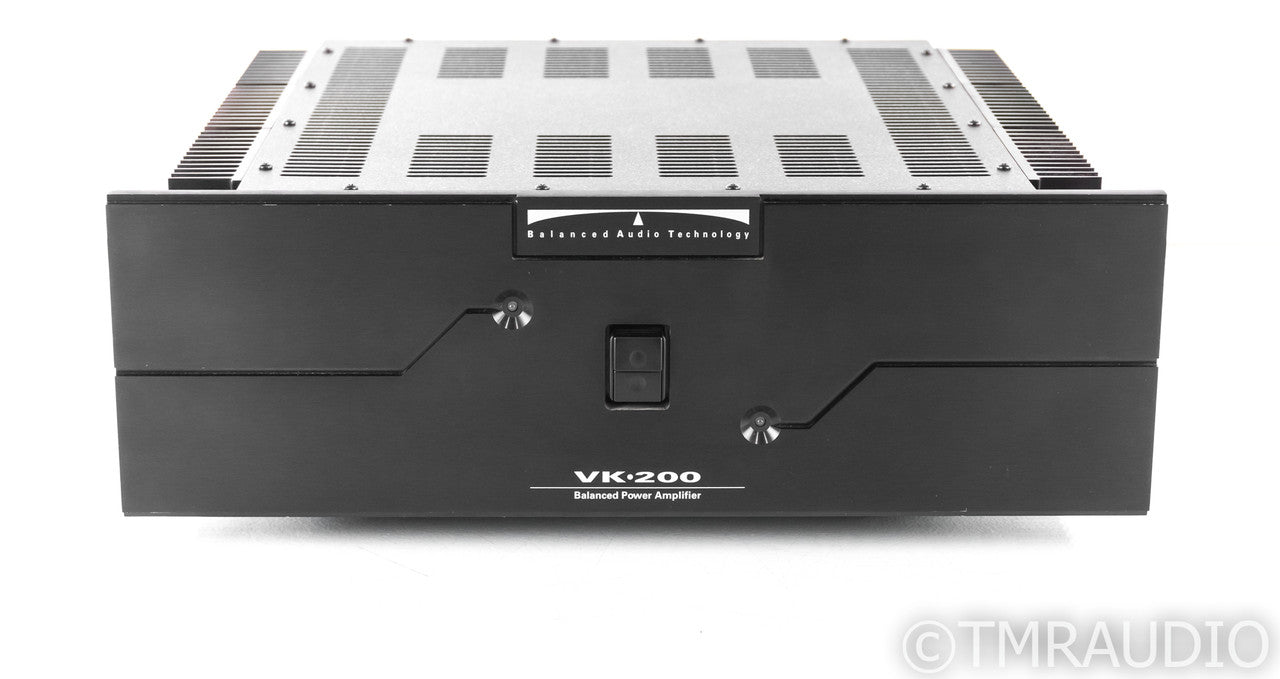 Balanced Audio Technology VK-200 Balanced Stereo Power Amplifier; BAT VK200