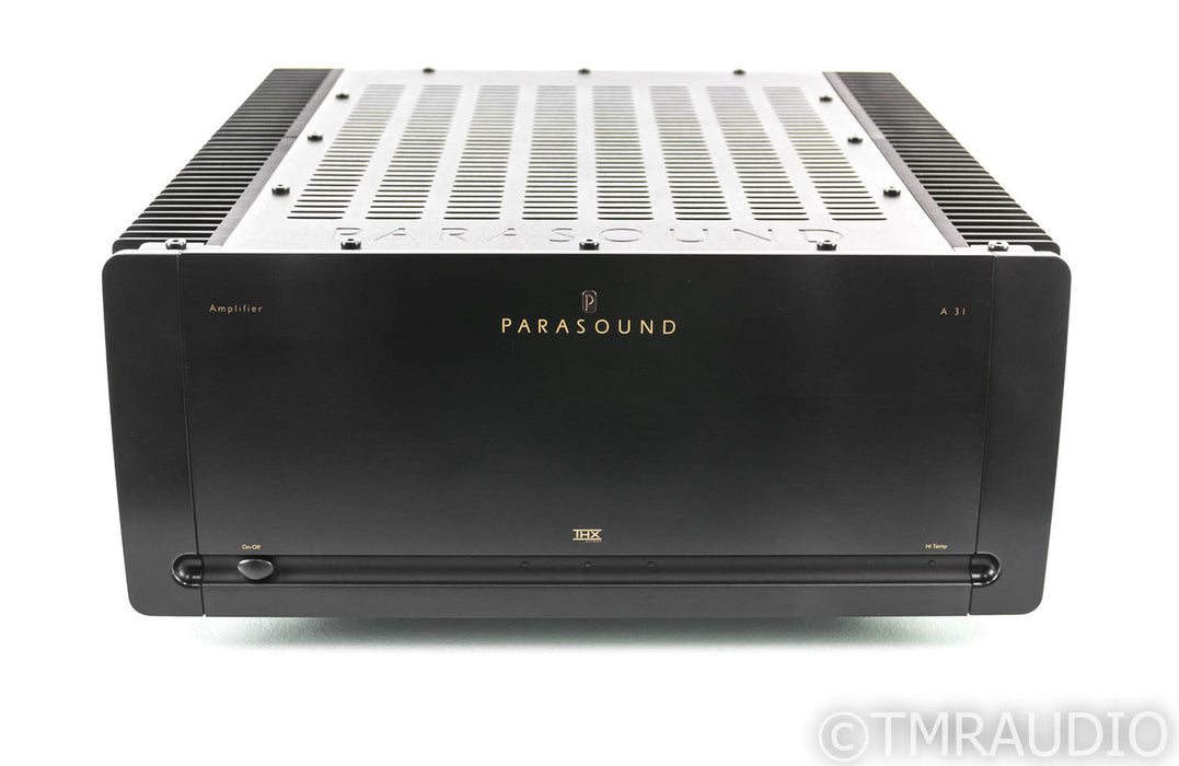 Parasound A31 3 Channel Power Amplifier; A-31; Black