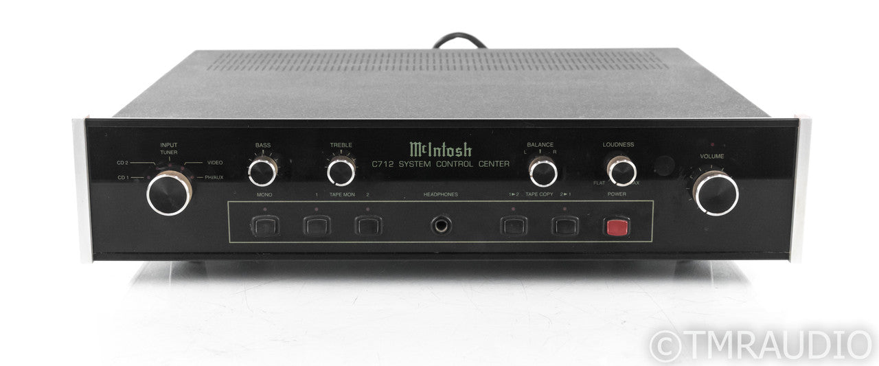 McIntosh C712 Vintage Stereo Preamplifier; C-712; Remote; MM Phono