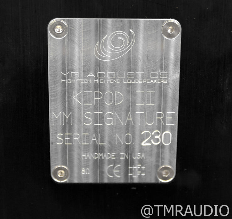 YG Acoustics Kipod II Signature Floorstanding Speakers