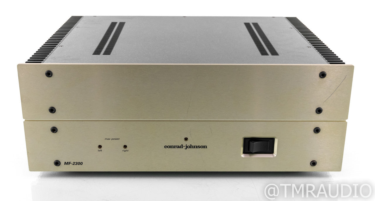 Conrad Johnson MF-2300 Stereo Power Amplifier; MF2300
