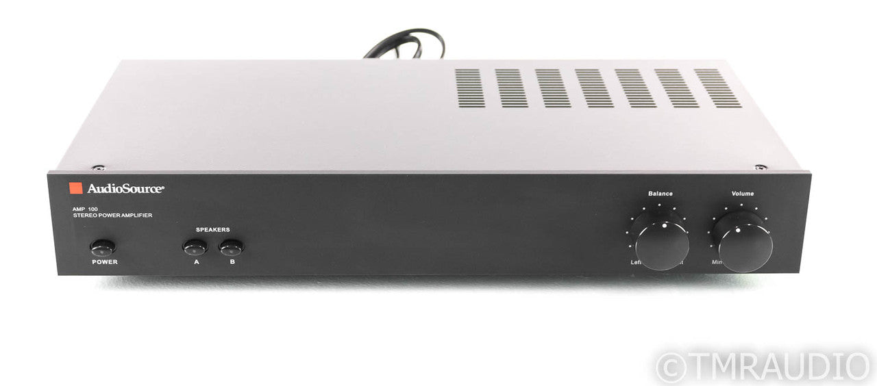 AudioSource AMP 100 Stereo / Mono Power Amplifier; AMP100; Black