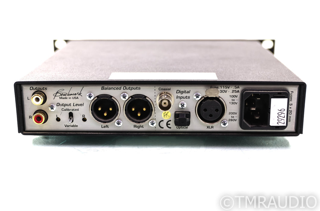 Benchmark DAC1 S/PDIF DAC; D/A Converter