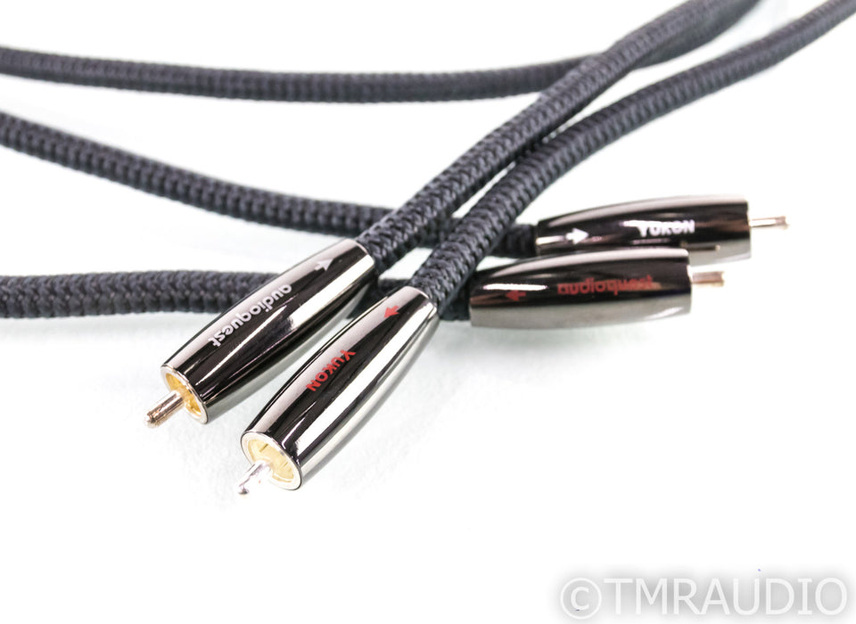 AudioQuest Yukon RCA Cables; 2m Pair Interconnects