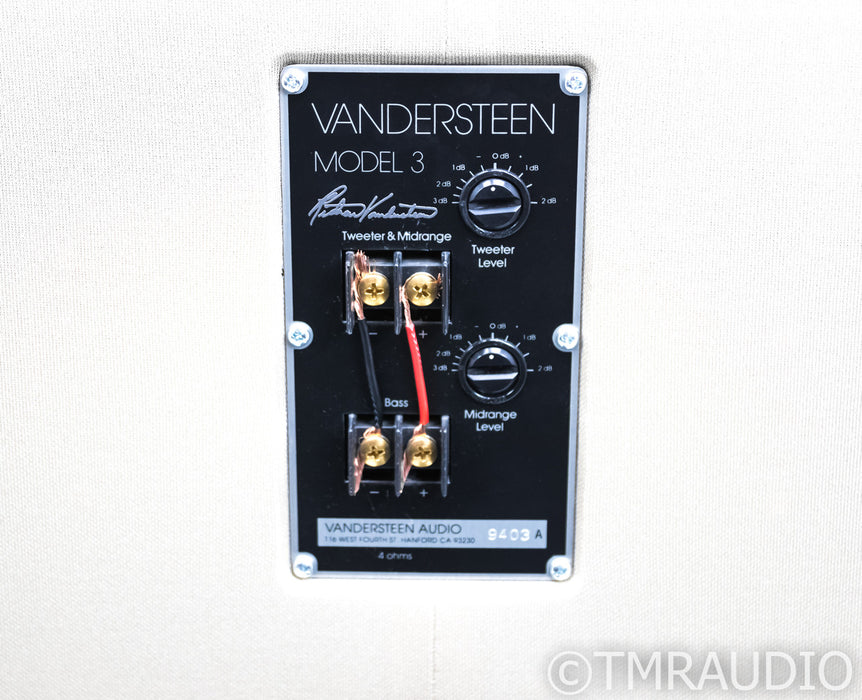 Vandersteen Model 3A Signature Speakers