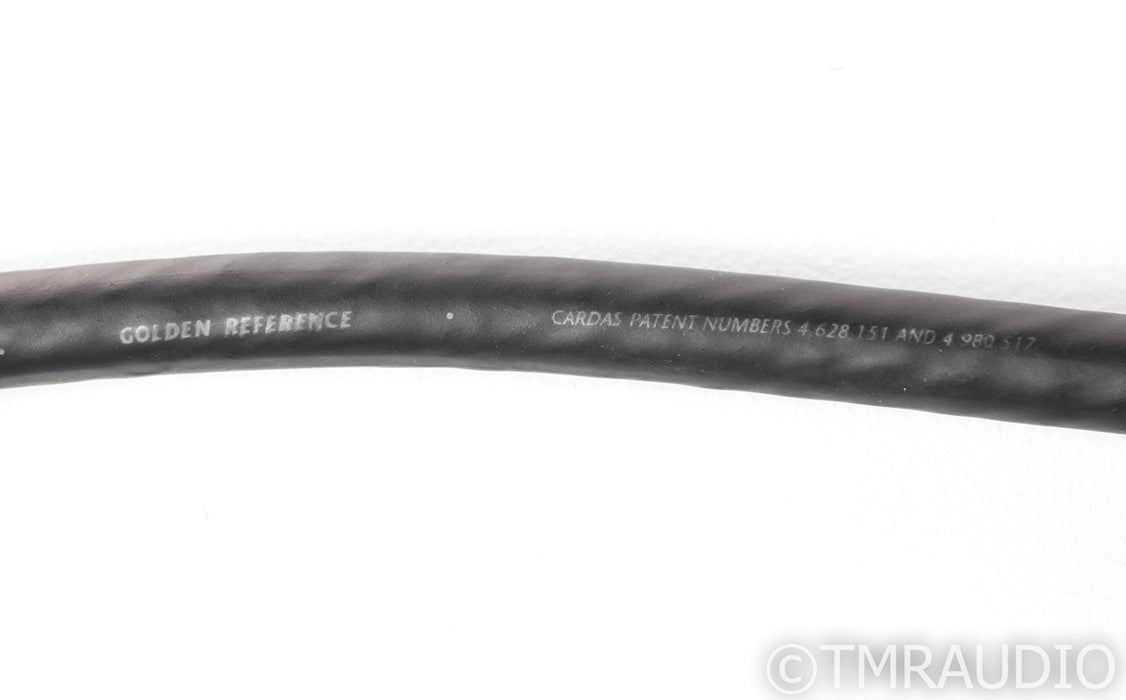 Cardas Golden Reference Speaker Cables; 10ft Pair; Spades