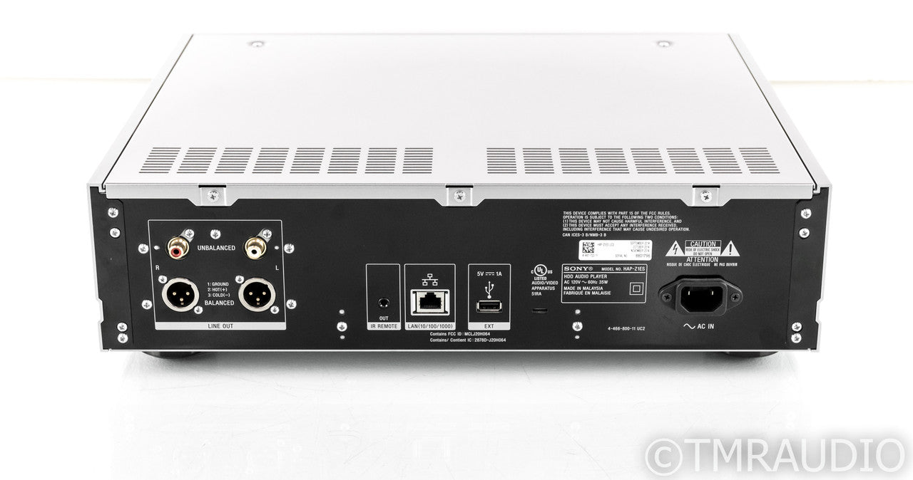 Sony HAP-Z1ES Network Server / Streamer; HAPZ1ES; 1TB HDD (Minor LCD Issue)