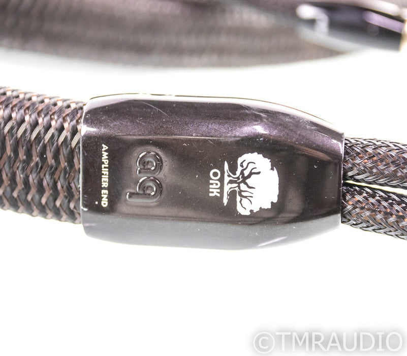 AudioQuest Oak Double Zero Edition Bi-Wire Speaker Cables; 10ft Pair --- UNIQUE