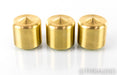 Mapleshade Heavyfeet Brass Isolation Feet; Unthreaded; Set of 3