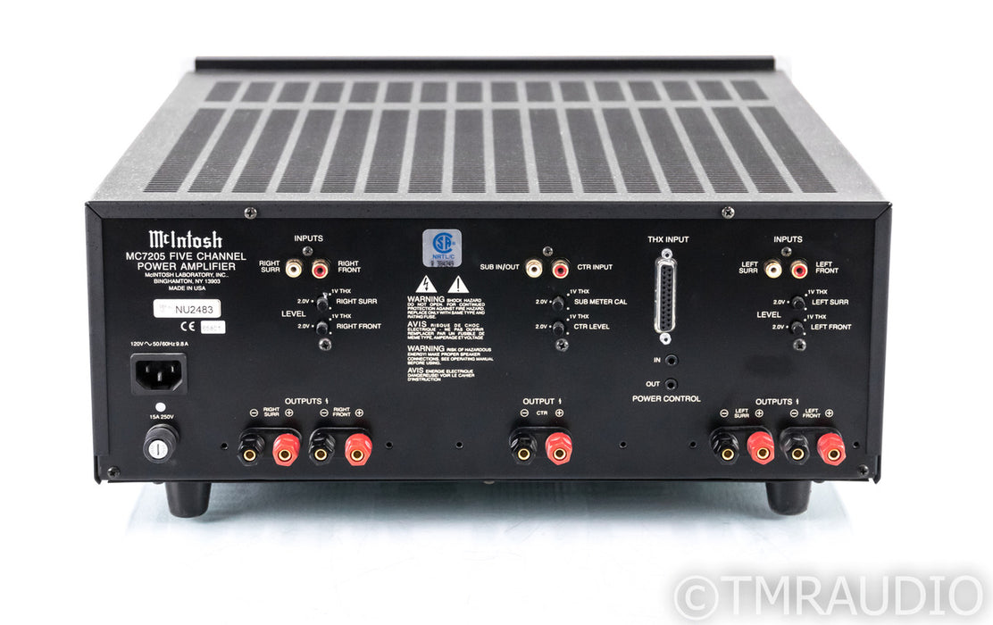 McIntosh MC7205 5 Channel Power Amplifier; MC-7205