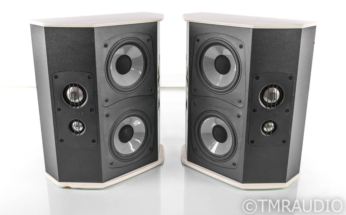 Mirage HDT-R Omnipolar Custom Surround Speakers; White Pair