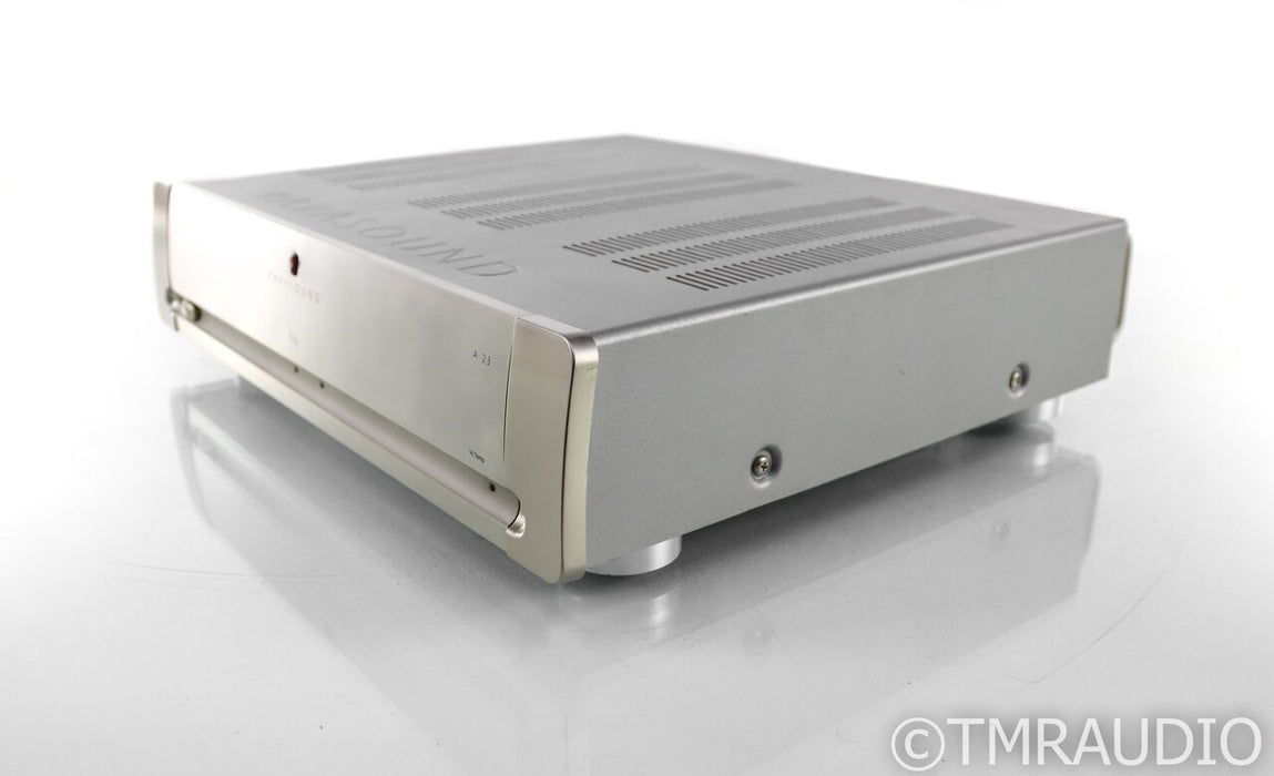 Parasound Halo A23 Stereo Power Amplifier; Silver; A-23 (1/2)