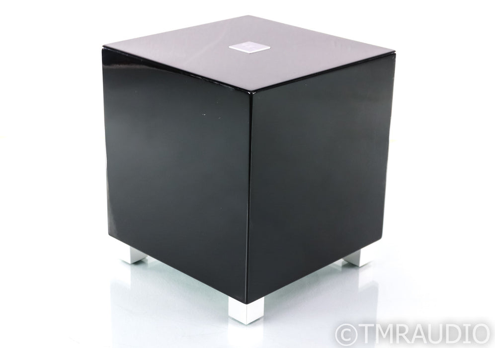 REL T5 8" Powered Subwoofer; Gloss Black; T-5