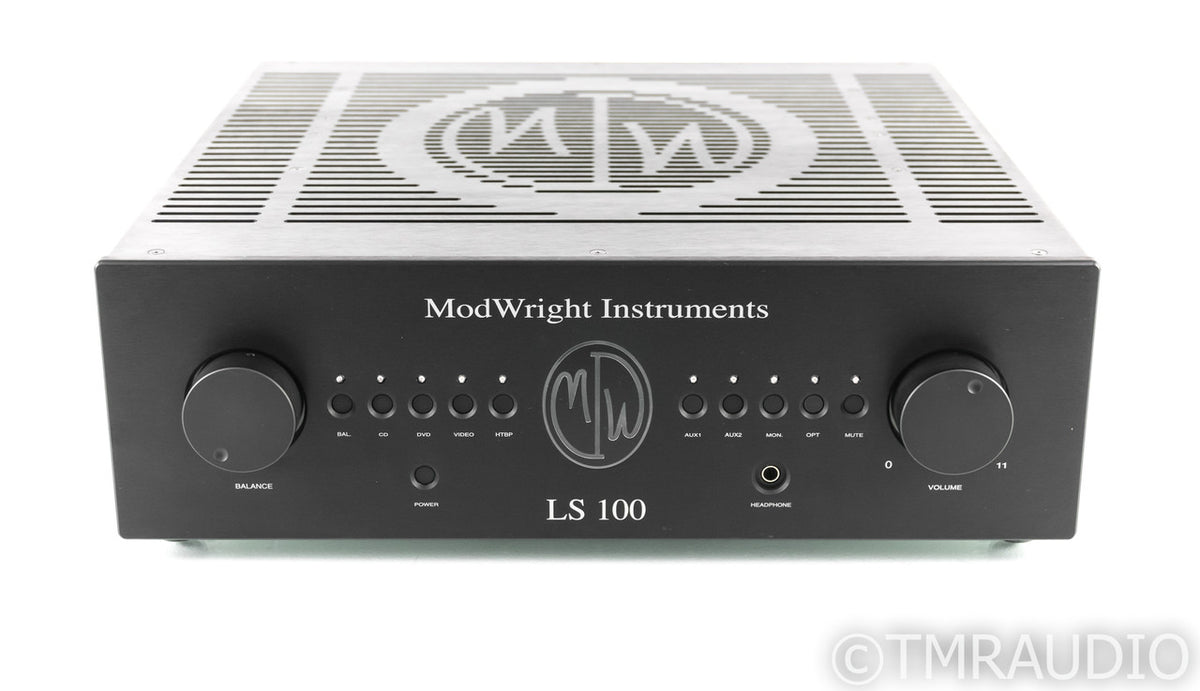 Modwright LS 100 Stereo Tube Preamplifier; LS-100; MM/MC Phono; Remote ...