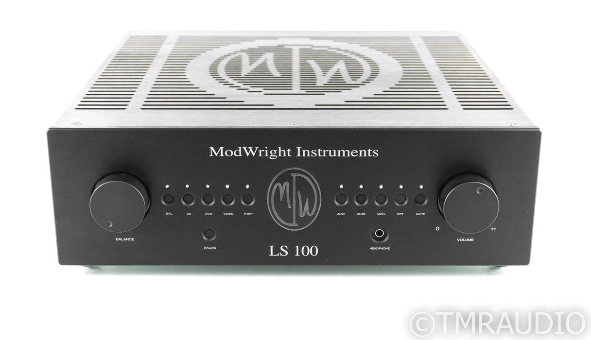 Modwright LS 100 Stereo Tube Preamplifier; LS-100; MM/MC Phono; Remote