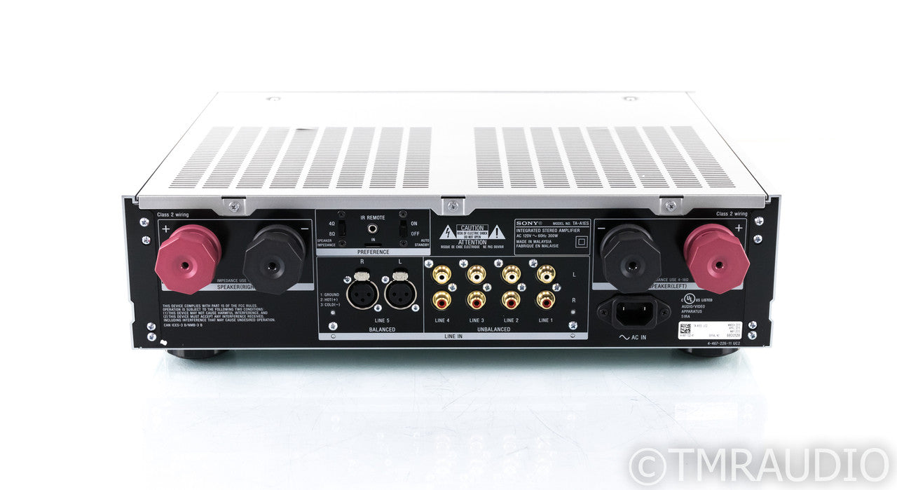 Sony TA-A1ES Stereo Integrated Amplifier; TAA1ES; Remote