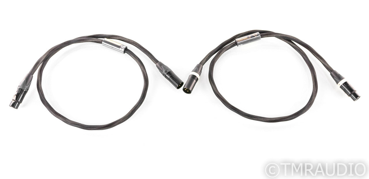 Shunyata Research ZiTron Anaconda XLR Cables; 1m Pair Balanced Interconnects