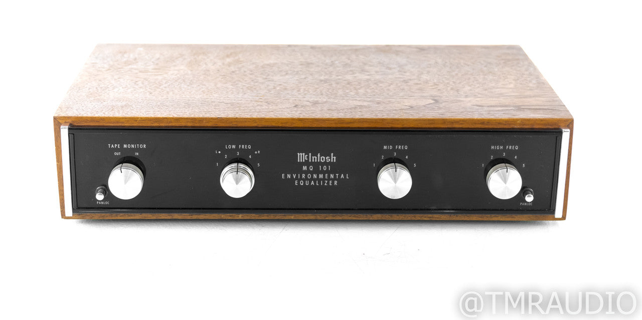 McIntosh MQ-101 Environmental Equalizer; Walnut Cabinet; MQ101 (1/4)