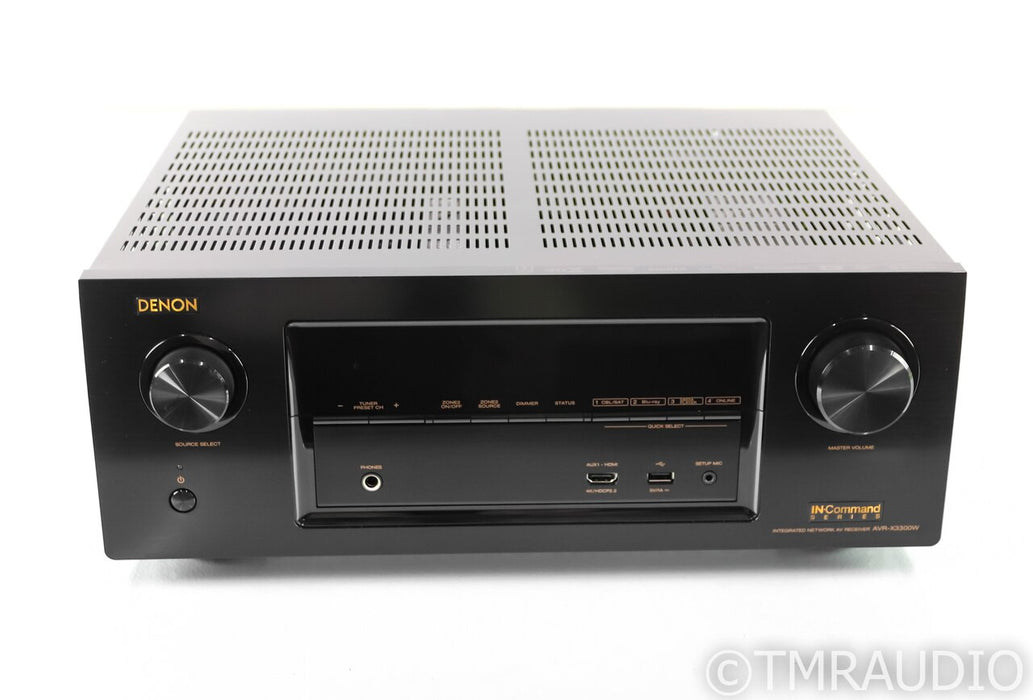Denon AVR-X3300W 7.2 Channel Home Theater Receiver; AVRX3300W; Atmos; DTS:X