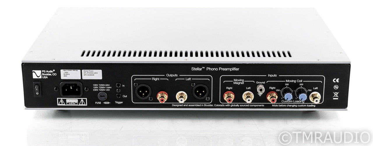 PS Audio Stellar Phono MM/MC Phono Preamplifier; Remote (Used)