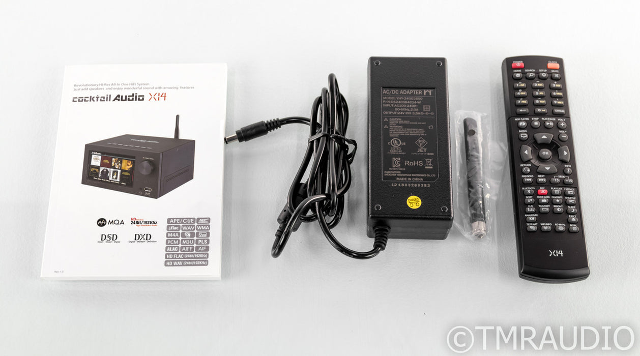Cocktail Audio X14 Stereo Integrated Amplifier / Network Streamer; X-14