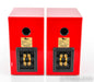 Totem Mite Bookshelf Speakers; Fire Red Pair
