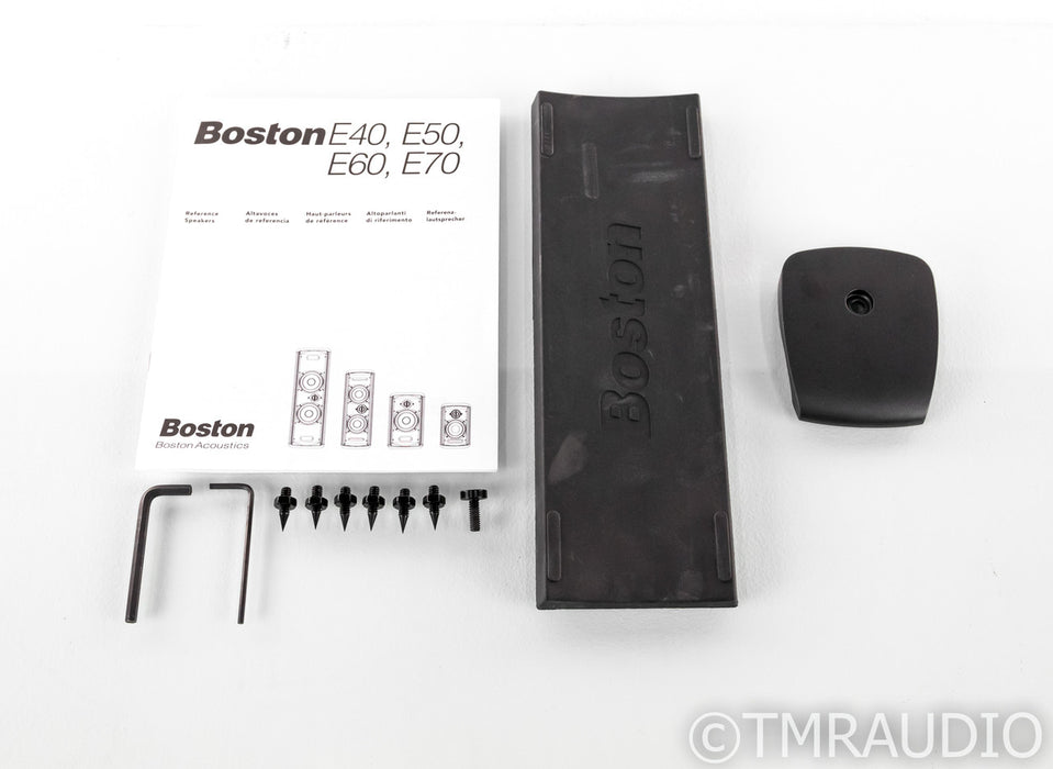 Boston Acoustics E70 LCR / Center Channel Speaker; Single; Cherry; E-70