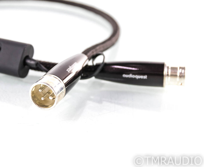 AudioQuest Coffee XLR Digital Cable; Single .75m AES/EBU Interconnect; 72v DBS