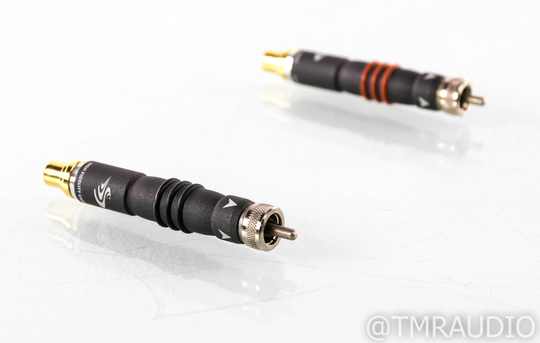 High Fidelity Cables Magnetic RCA Adapters; Destination Pair