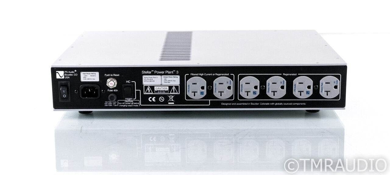 PS Audio Stellar Power Plant 3 AC Power Line Conditioner; Regenerator; P3 (Used)