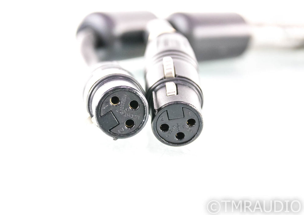 Straight Wire Crescendo II XLR Cables; .5m Pair Balanced Interconnects