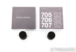 B&W 707 S2 Bookshelf Speakers; Gloss Black Pair; 707S2