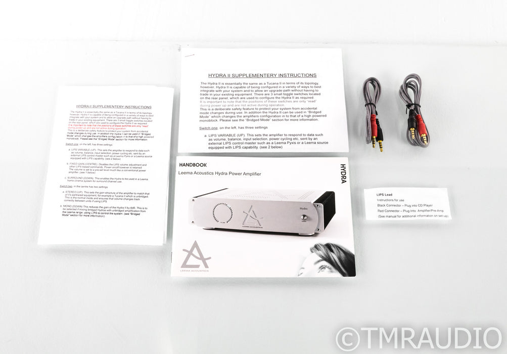 Leema Acoustics Hydra II Stereo / Mono Power Amplifier