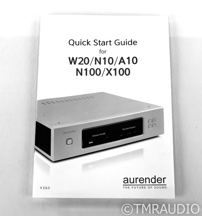 Aurender N100H Network Streamer / Server; N-100H; 2TB