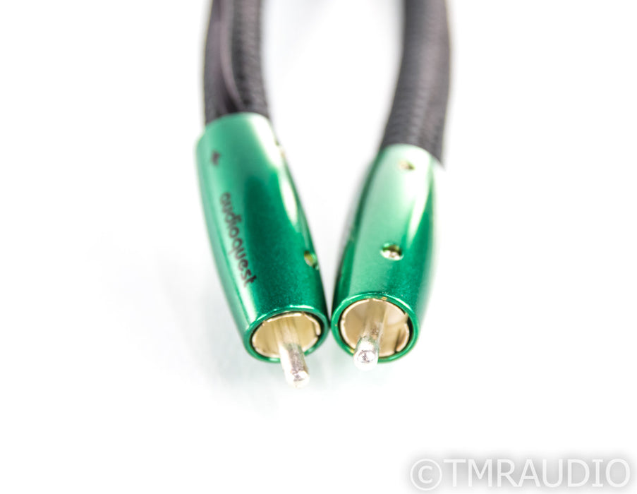 Audioquest Earth RCA Cables; 3m Pair Interconnects; 72v DBS