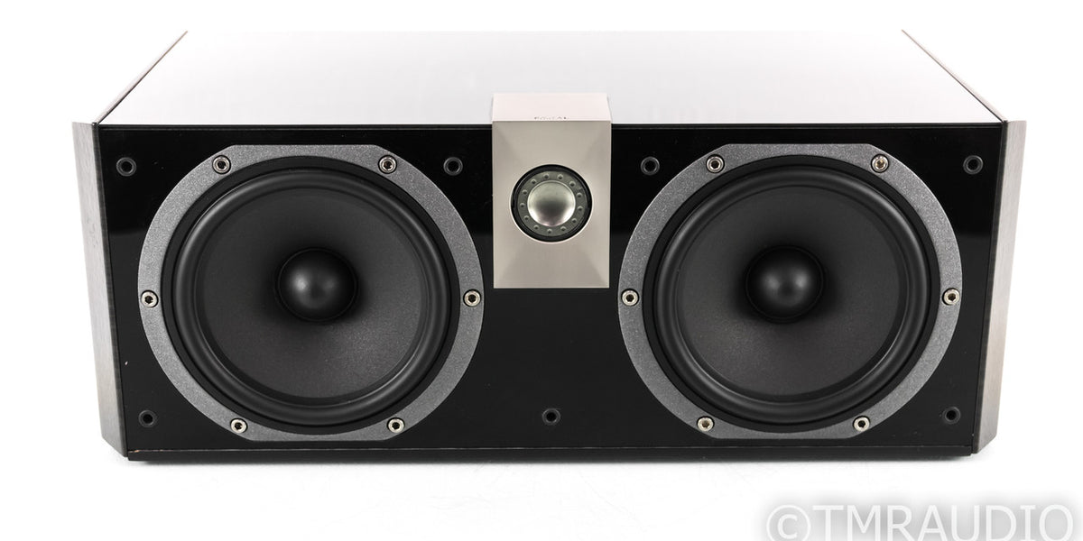 FOCAL Chorus CC800V センタースピーカー 本体 Focal Chorus CC 800 V Center Channel Speaker; Ebony; CC800V — The